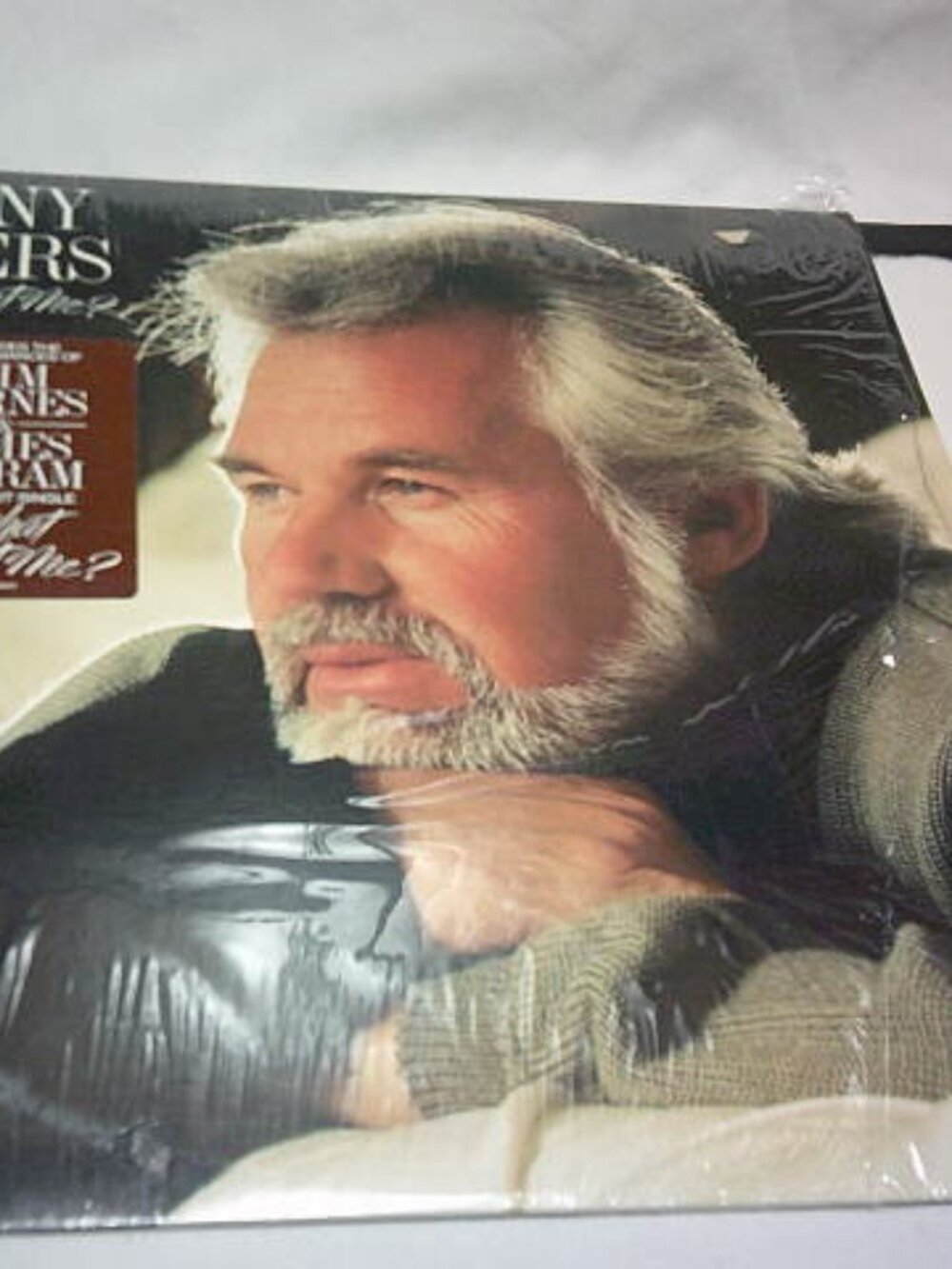 EXCELLENT KENNY ROGERS LP VINYL RECORD ALBUM WHAT ABOUT ME? MINT SLEEVE KIM CARN